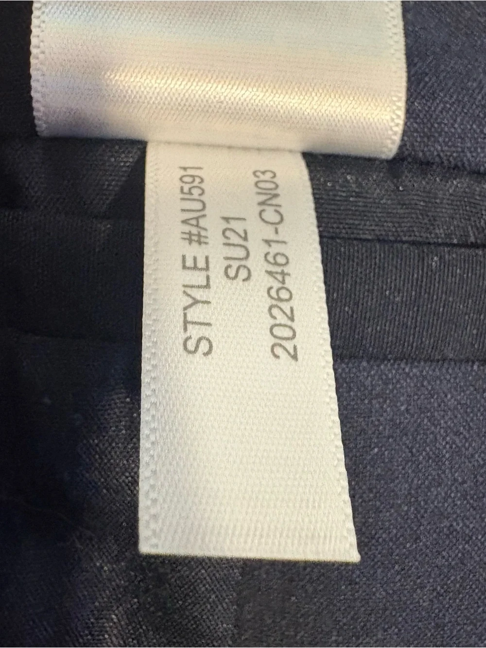 J. Crew Men's Thompson Performance Travel Navy Two-Button Sport Coat